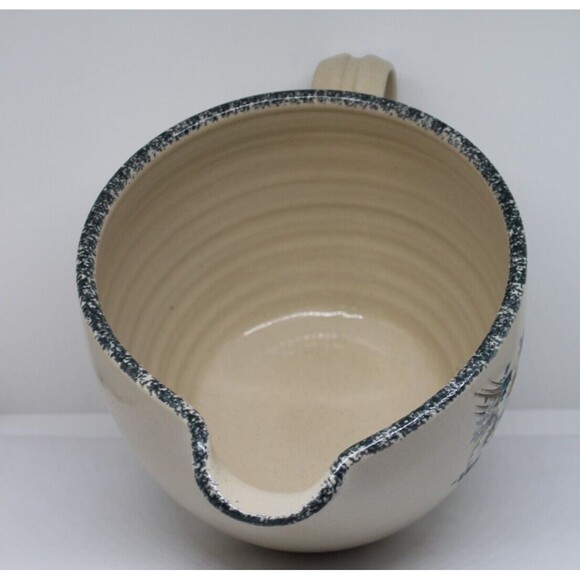 Casey Pottery Marshall Texas  Stoneware Daisy Bowl 1995 Design USA - Picture 5 of 11